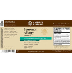 Seasonal Allergies Cápsulas (ALJ)